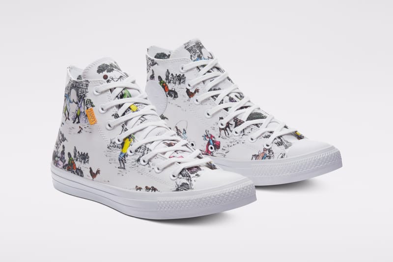 Union LA Chuck Taylor All Star High 'White' | Union La X Converse ...