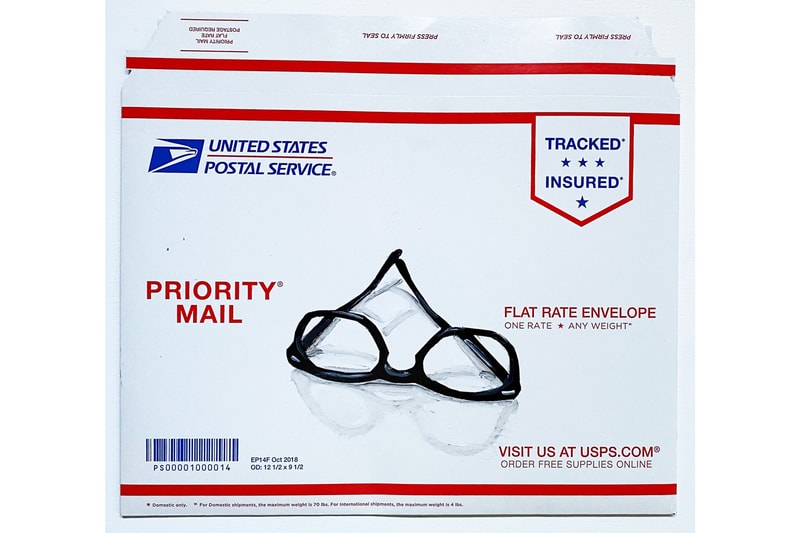 Jason Evans USPS Mail Art Fundraiser Hypebeast