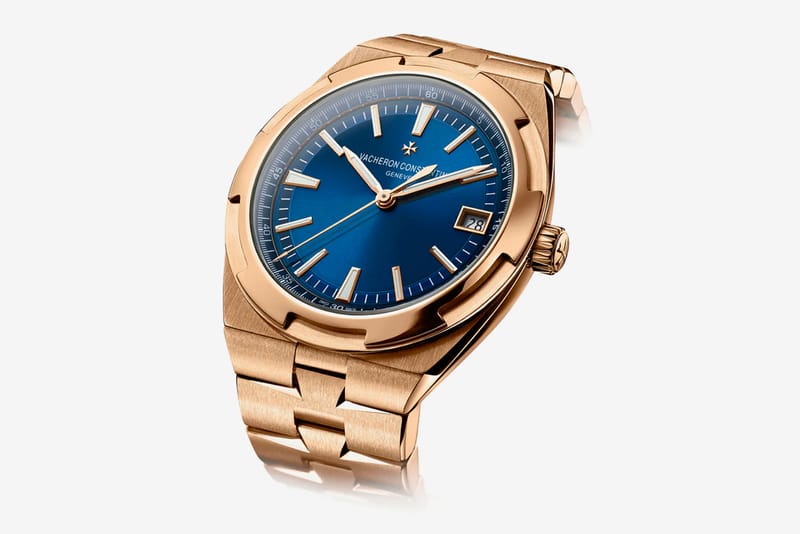 Vacheron Constantin Overseas 18k Pink Gold Watch Hypebeast