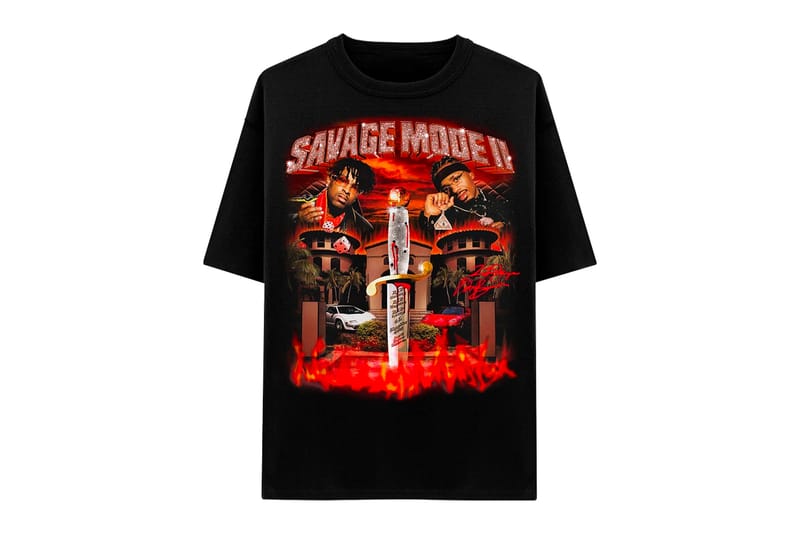 21 Savage x Metro Boomin 'Savage Mode 2' Merch | Hypebeast