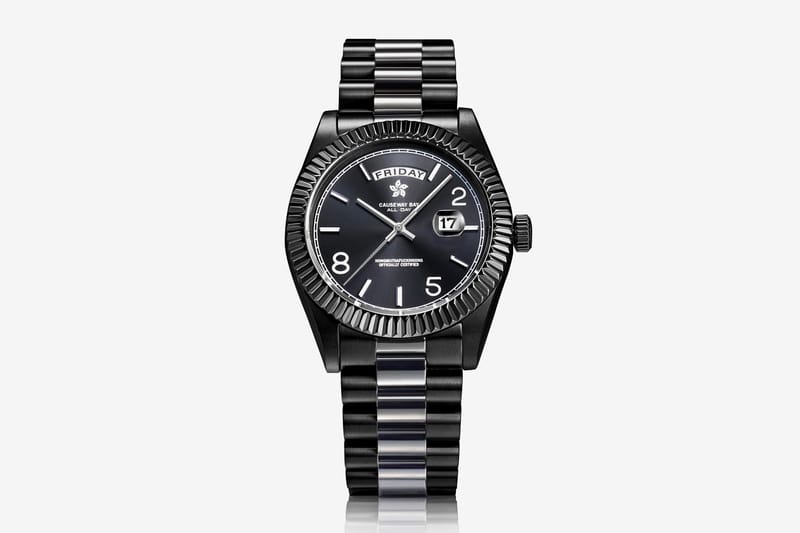 Triple hot sale black watch