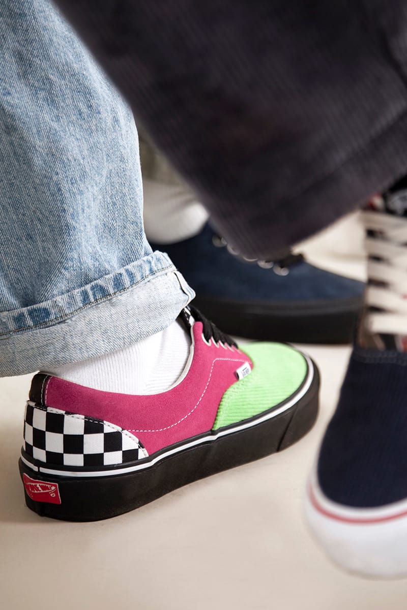 Vans era outlet 2-tone checkered red