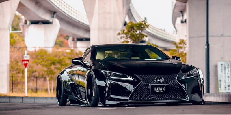 Lexus with deals body kit