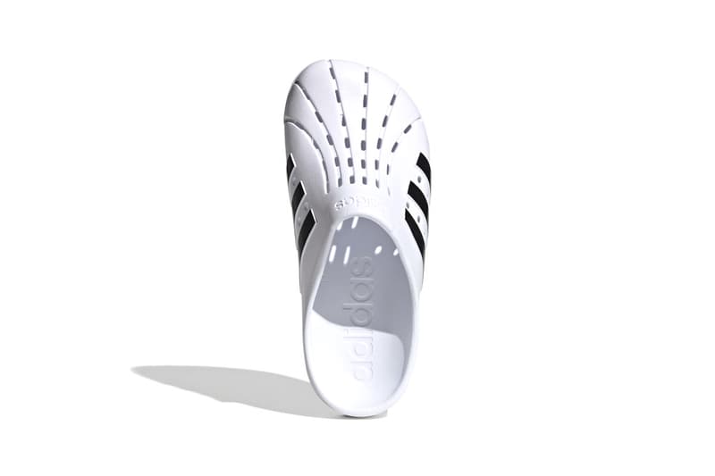 adidas clogs white