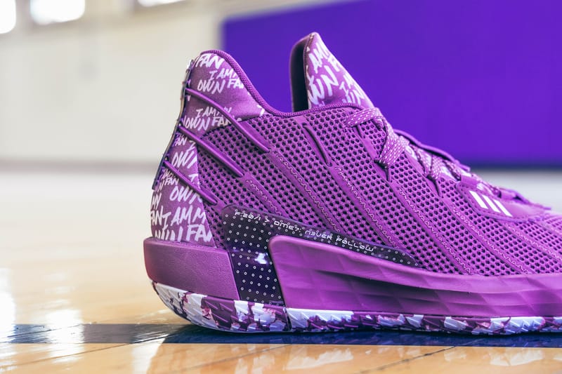 Damian lillard purple shoes sale