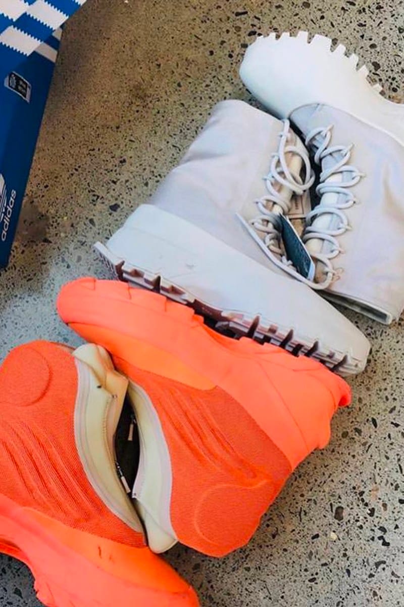 Adidas yeezy outlet orange zip