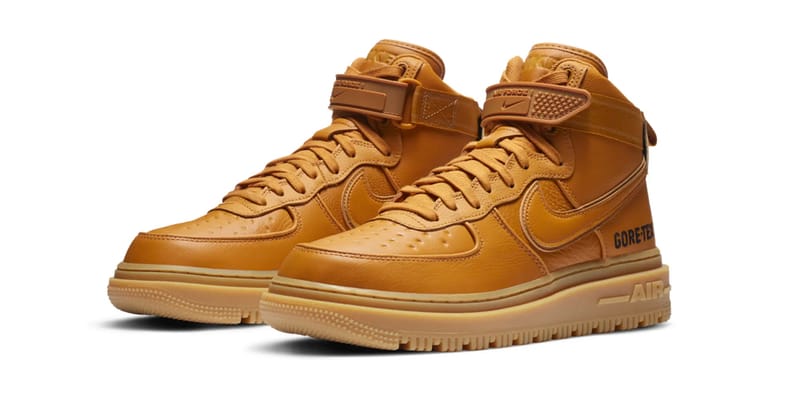 Nike Air Force 1 Boot GORE-TEX Wheat and Olive | Hypebeast