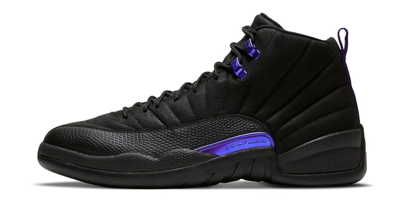 Purple and cheap white jordan 12s