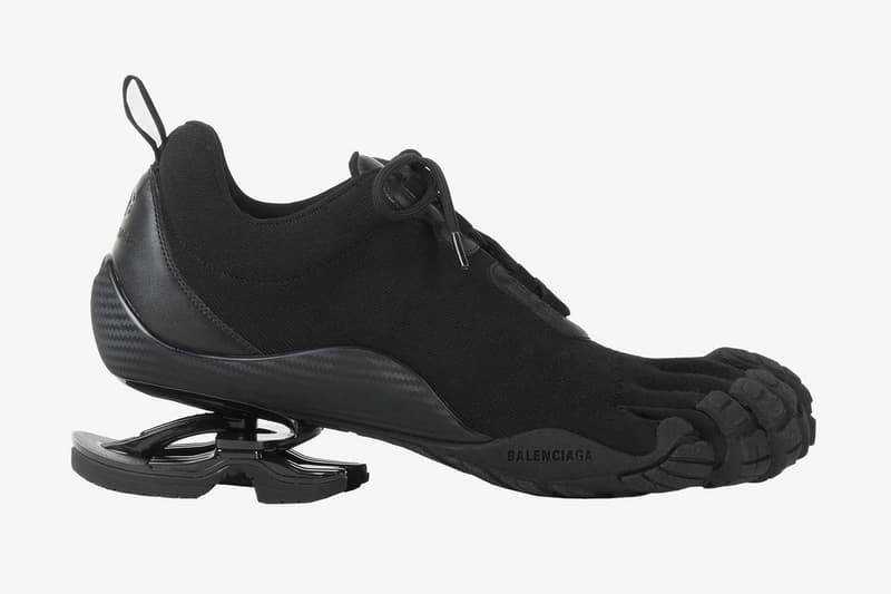 balenciaga vibram toe sock boot