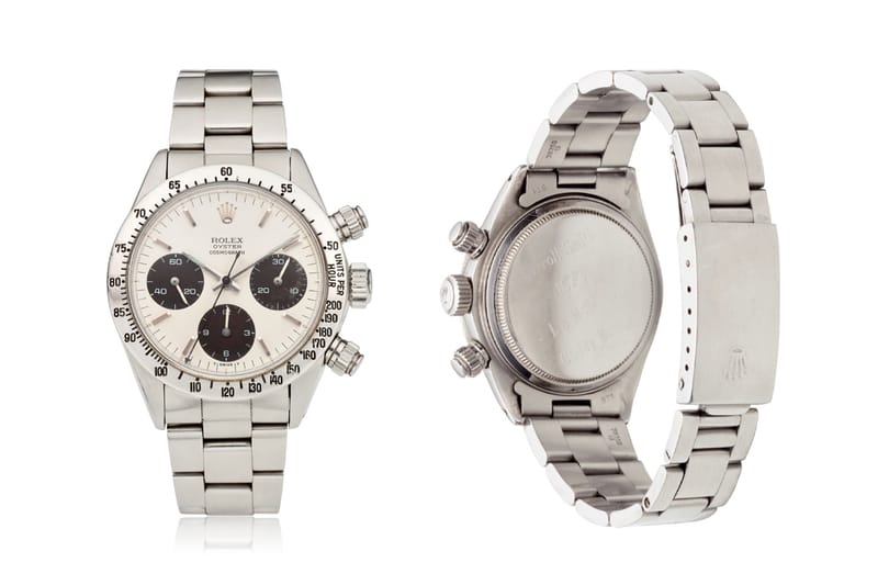 Christie s Carroll Smith Rolex Daytona Auction Hypebeast