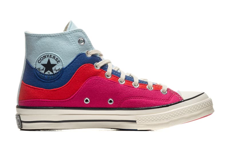 converse x converse nor easter felt chuck 70 hi