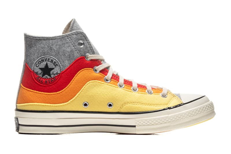 converse x converse nor easter felt chuck 70 hi