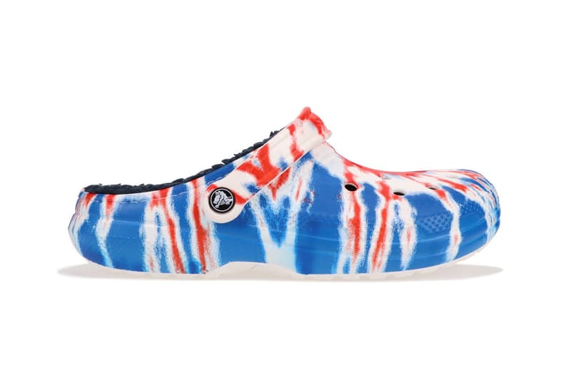 zebra crocs with fur