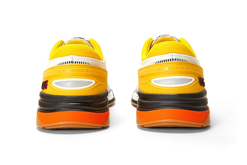Gucci Ultrapace R in Yellow With Mechanical Lacing | Hypebeast