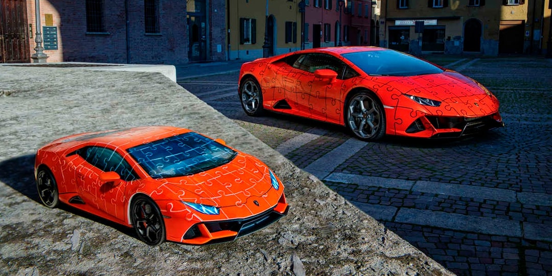 Lamborghini выпускает 3D-пазл Huracán EVO масштаба 1:18