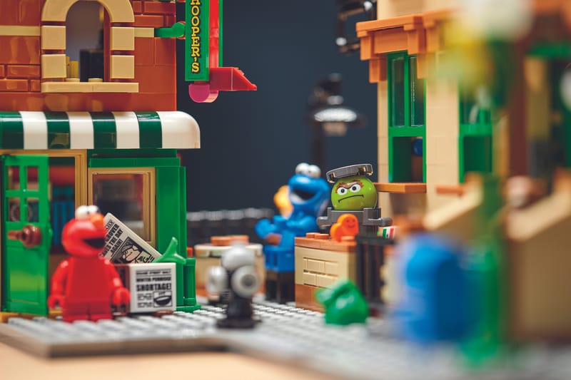 LEGO Ideas 123 Sesame Street Build Kit Hypebeast