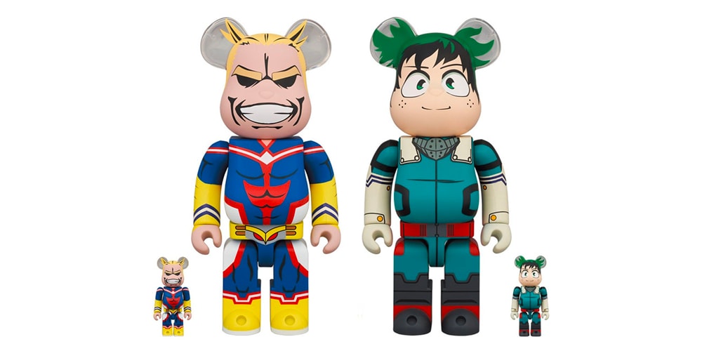 Medicom Toy Channels All Might в новом наборе BE@RBRICK «Моя геройская академия»