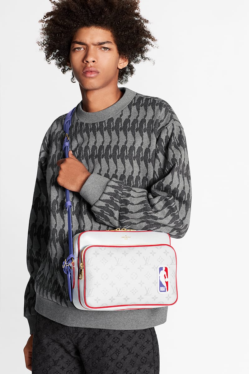 NBA x Louis Vuitton Capsule Collection & Larry O'Brien Trophy