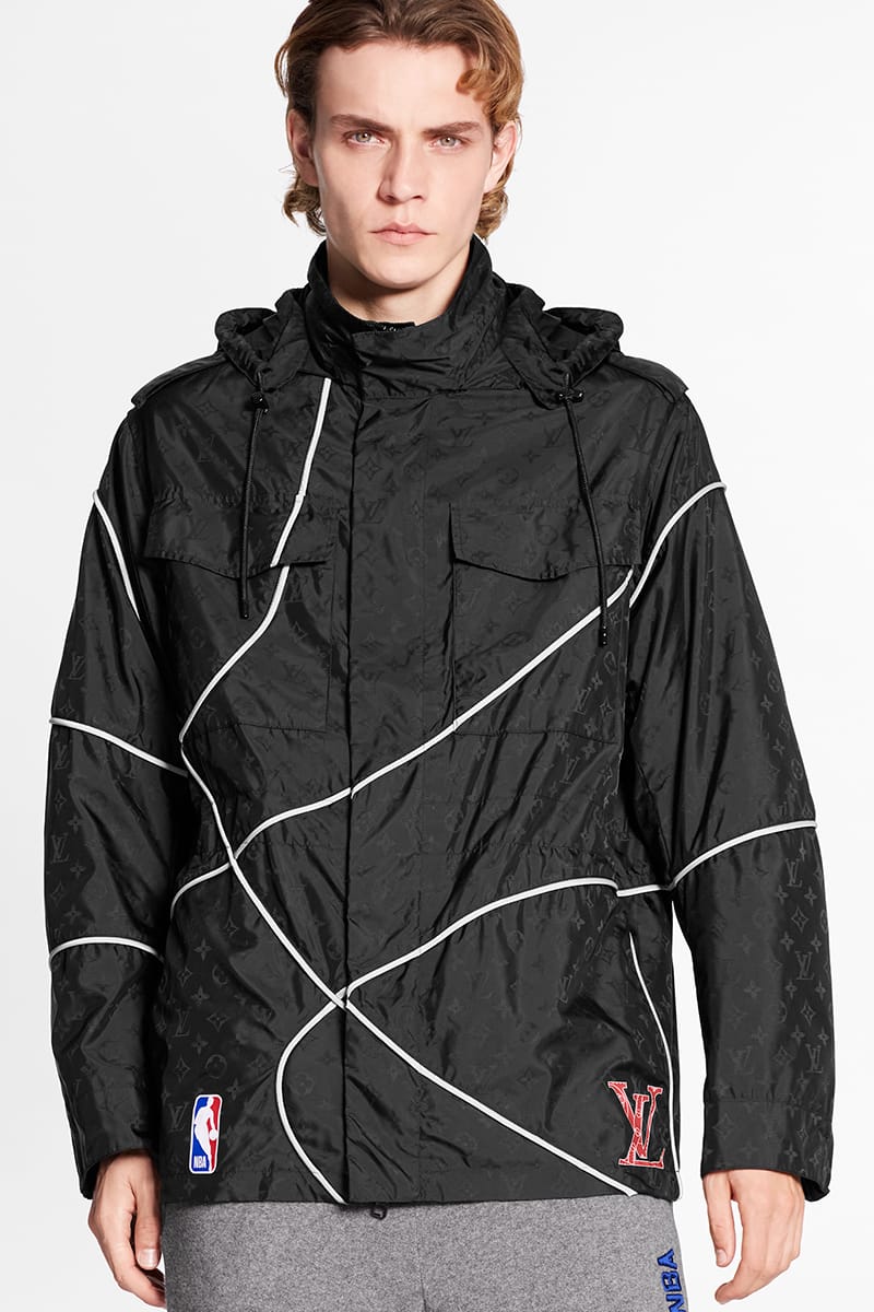 NBA x Louis Vuitton Capsule Collection & Larry O'Brien Trophy