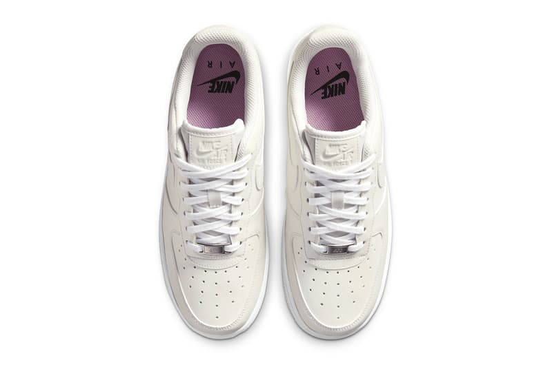 iridescent reflective air force 1