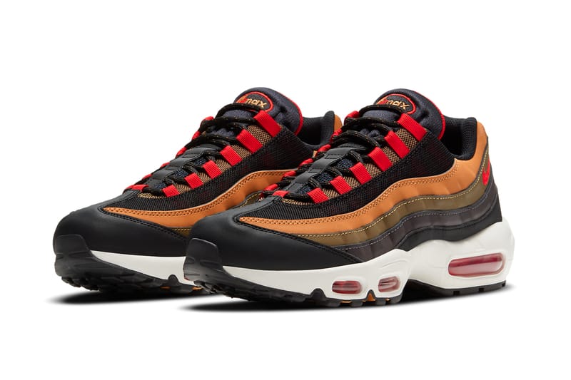 Air max 95 brown 2025 and orange