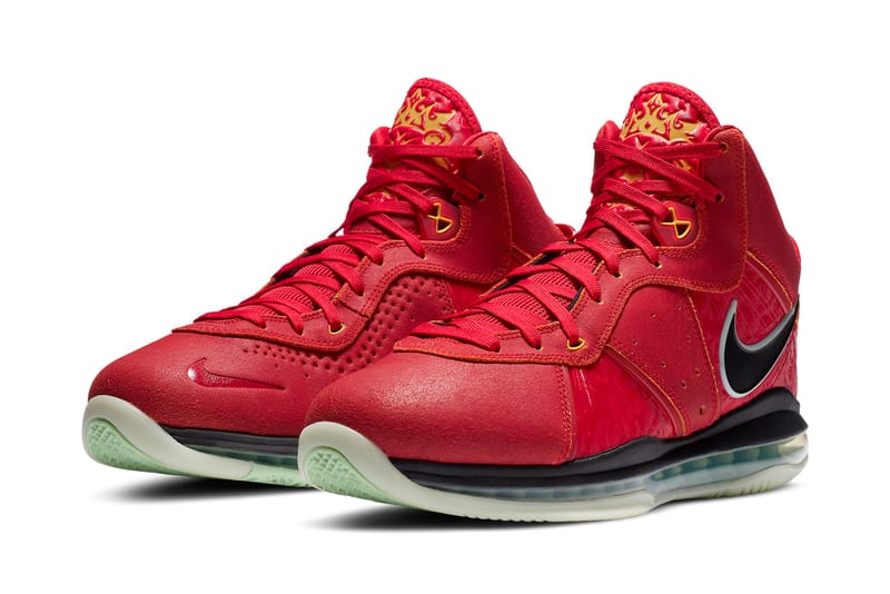 Lebron 8 low sales red