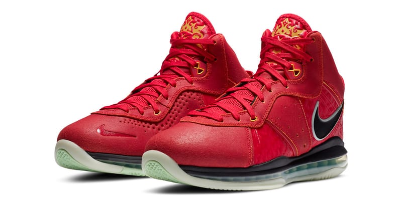 Nike lebron on sale 8 rosse