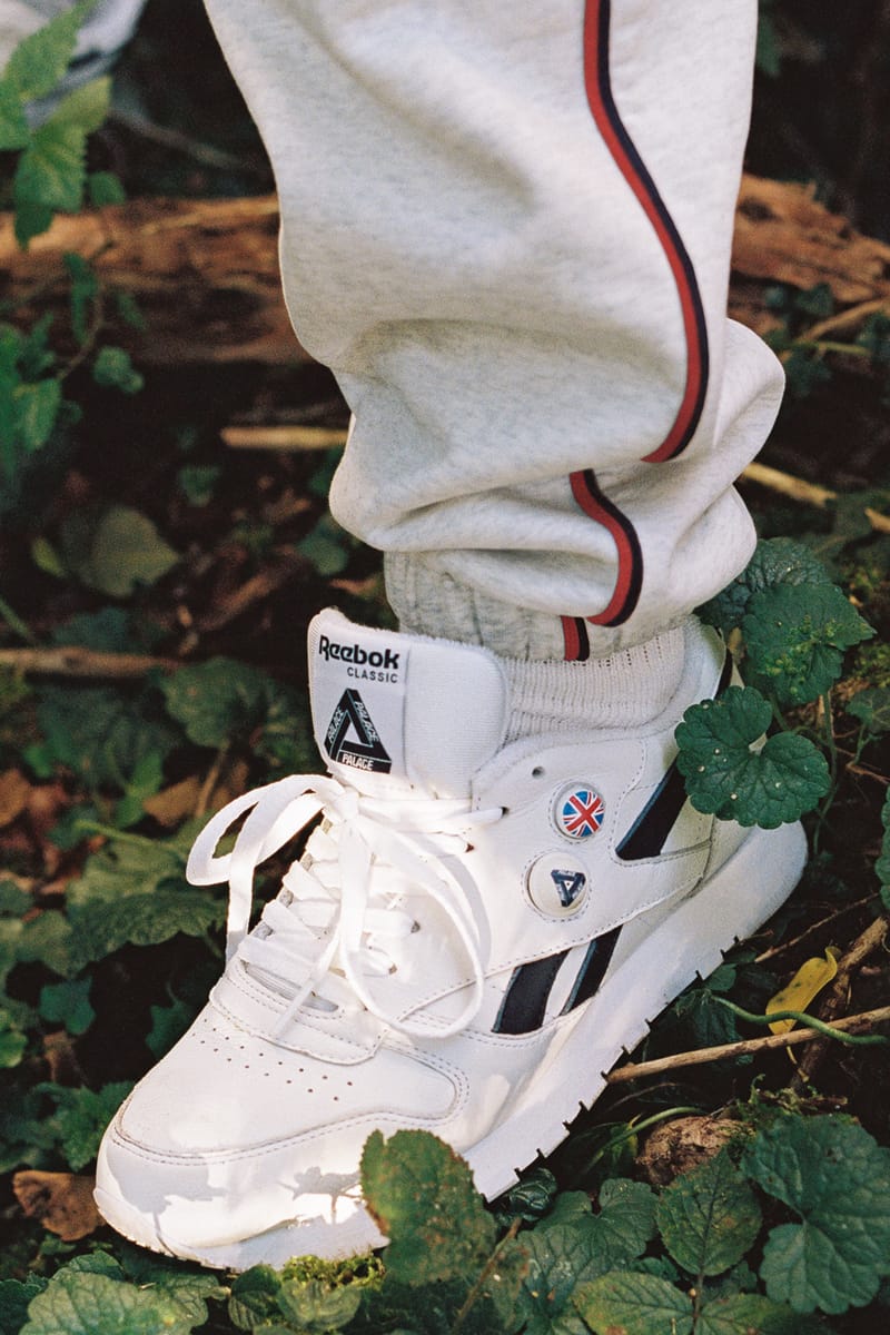 Palace on sale reebok white