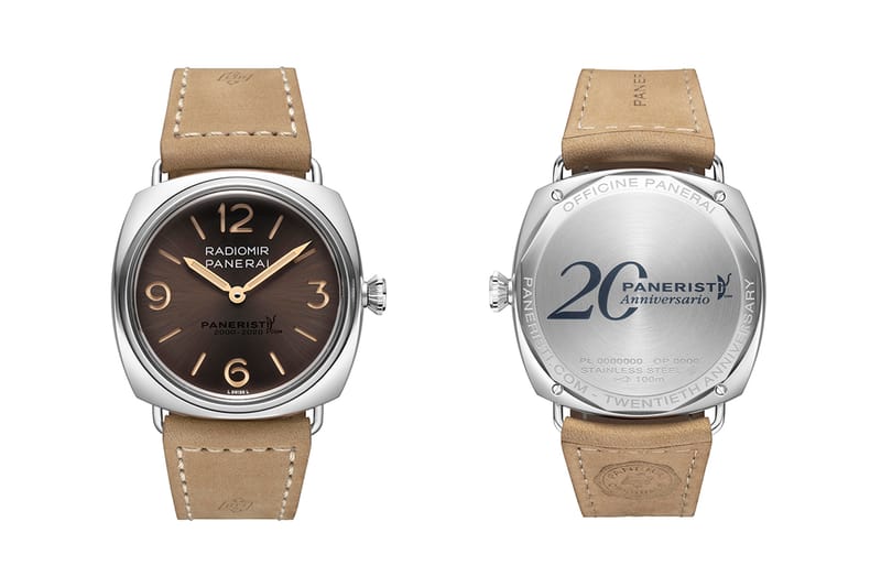 Panerai Paneristi 20th Anniversary Radiomir Venti Hypebeast