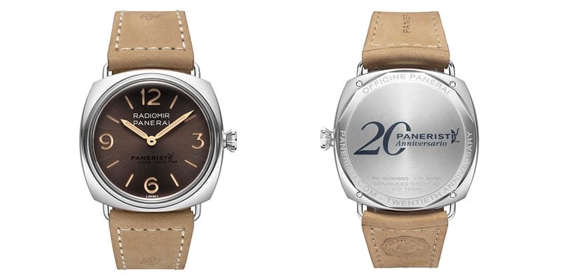 Panerai Paneristi 20th Anniversary Radiomir Venti Hypebeast