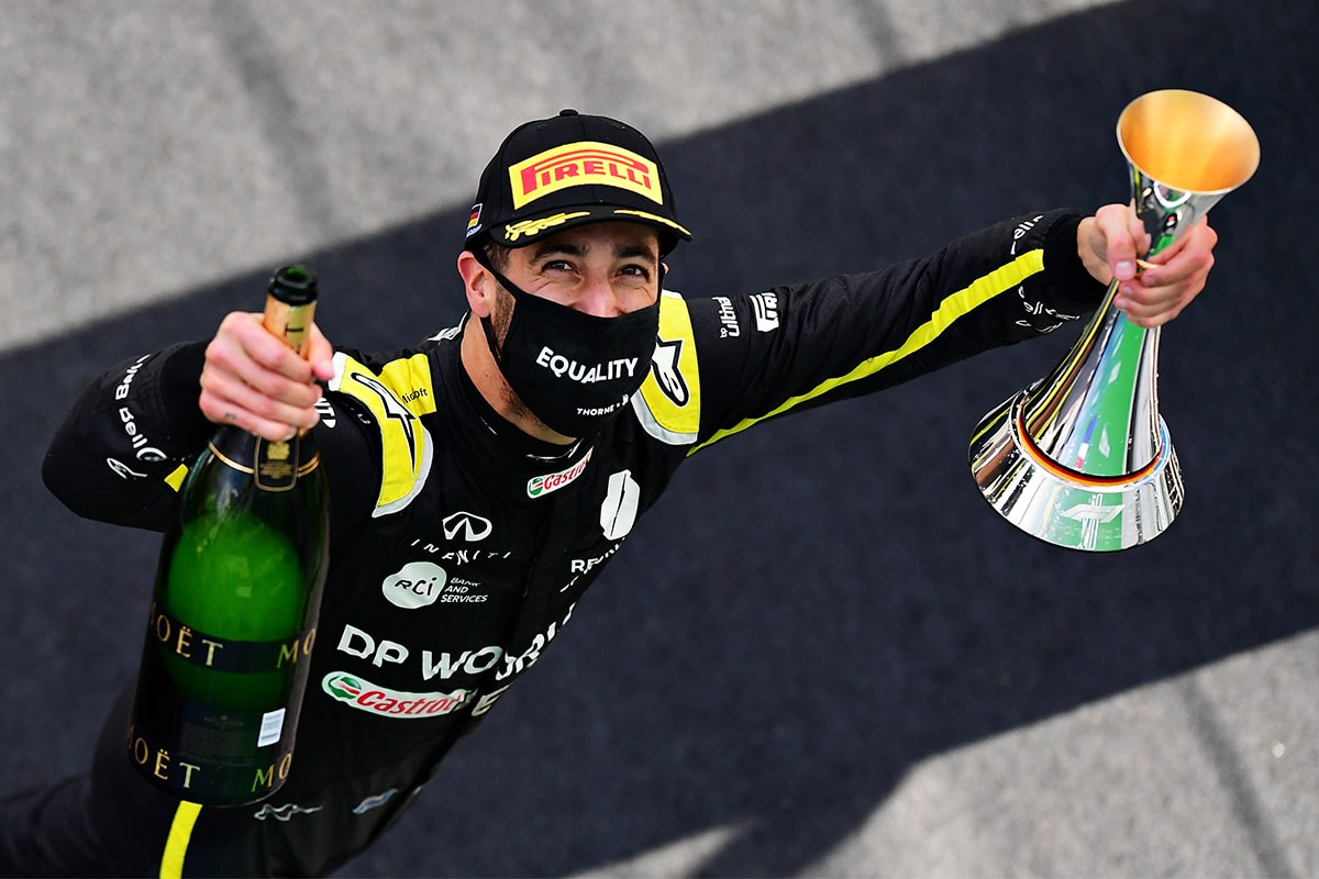 Daniel Ricciardo Eifel Grand Prix Podium Finish | Hypebeast