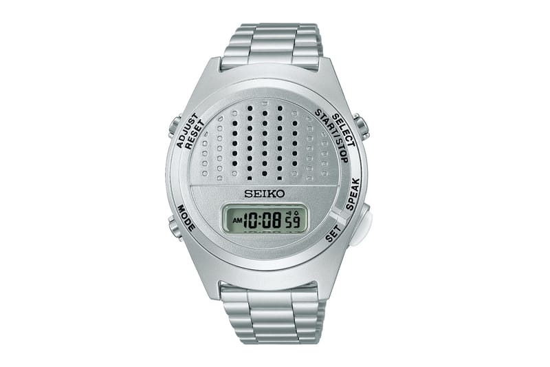 Seiko Voice Digital Watch Release Hypebeast