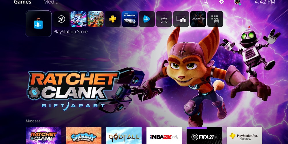 Sony Reveals the Interface for PlayStation 5 | Hypebeast