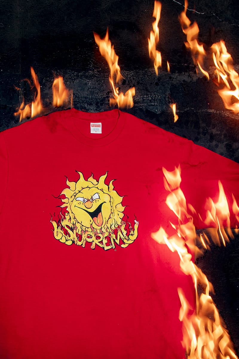 Sun tee hot sale supreme