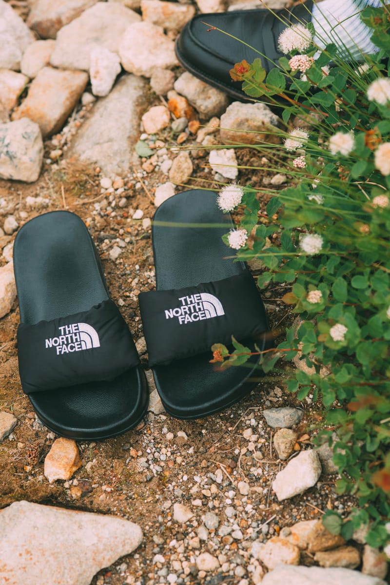 North face nuptse on sale slides