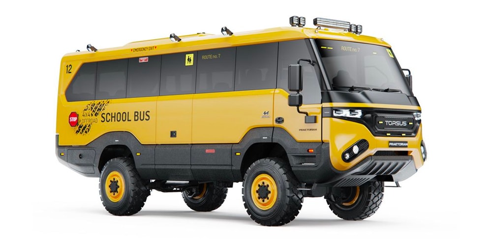 Praetorian Torsus — самый прочный школьный автобус в мире