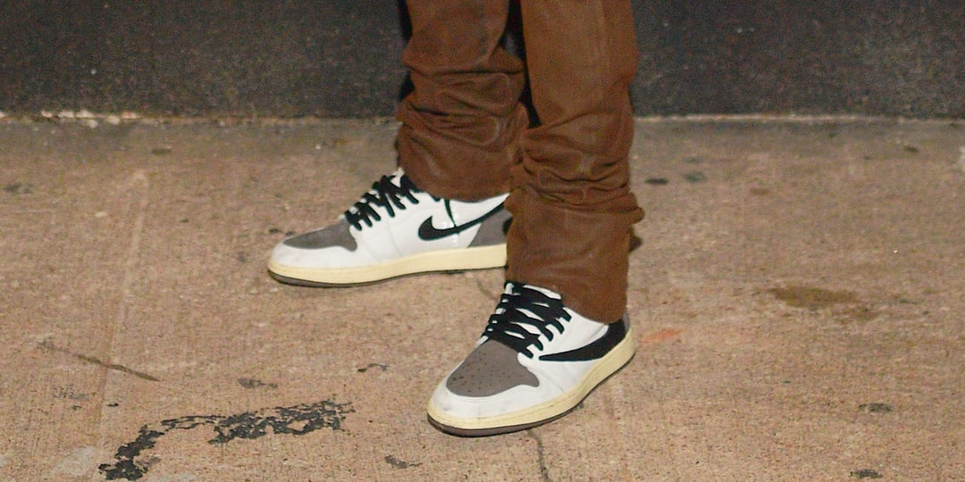 Travis Scott x Air Jordan 1 Reverse Alternate On Feet | Hypebeast