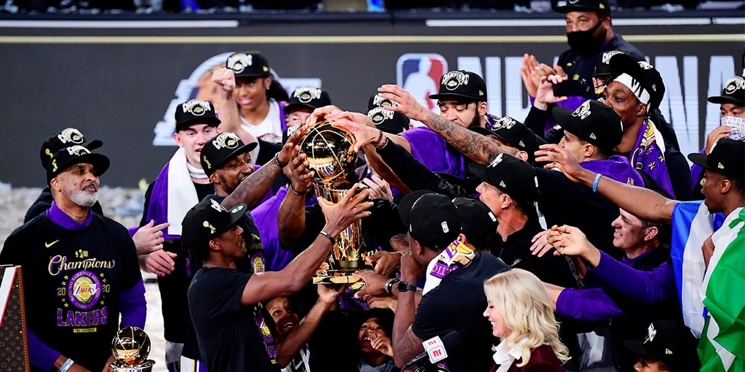 Los Angeles Lakers 2020 NBA Finals Champions | Hypebeast