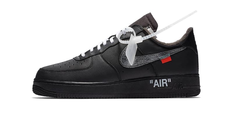 Off-white x nike air force 1 low on sale black