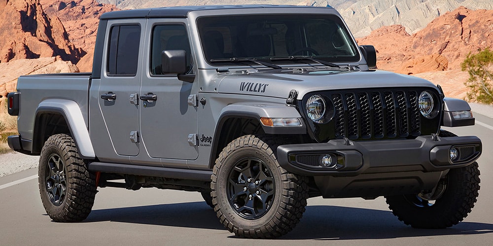 Jeep Gladiator 2021 модельного года получит впечатляющую комплектацию Willys Edition