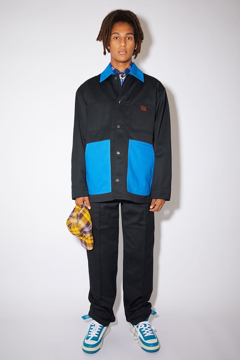 トップス Acne Studios Acne Studios - アクネ ストゥディオズ 25SS ﾌﾞﾗｯｸ/ﾎﾜｲﾄ Crew