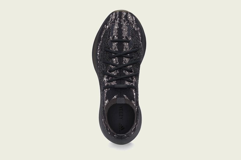 Yeezy 380 v2 black hot sale reflective