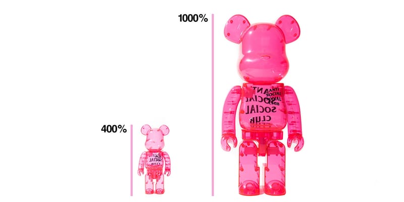 Anti Social Social Club x Medicom Toy BE@RBRICKs | Hypebeast