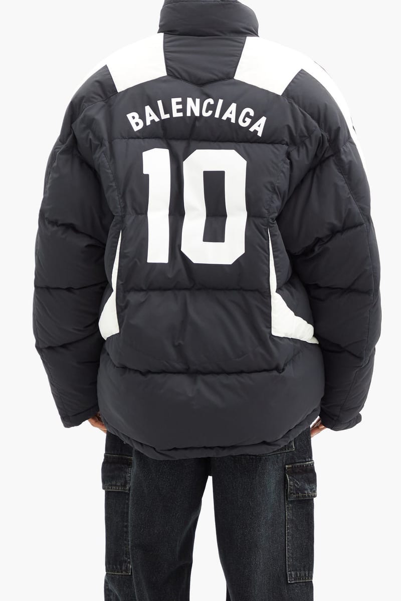 Balenciaga's Puffer Coat Is Football Gone Luxe | Hypebeast