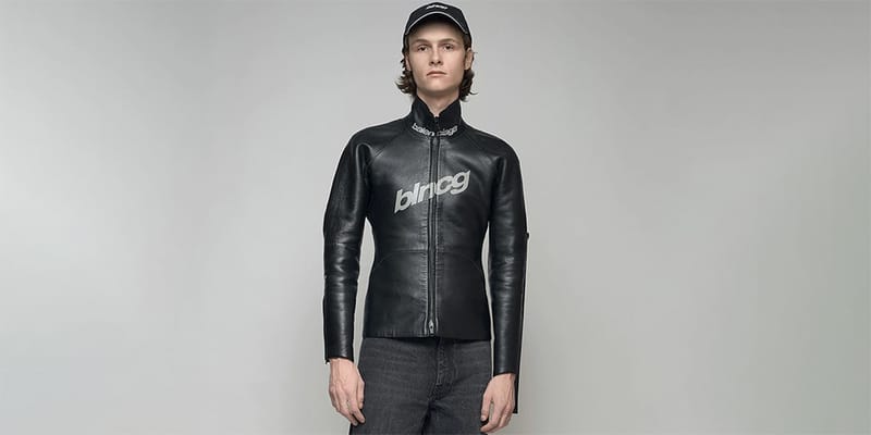 ウォームアップウェア BALENCIAGA Leather tracksuit jacket ウォームアップウェア BALENCIAGA Leather tracksuit jacket