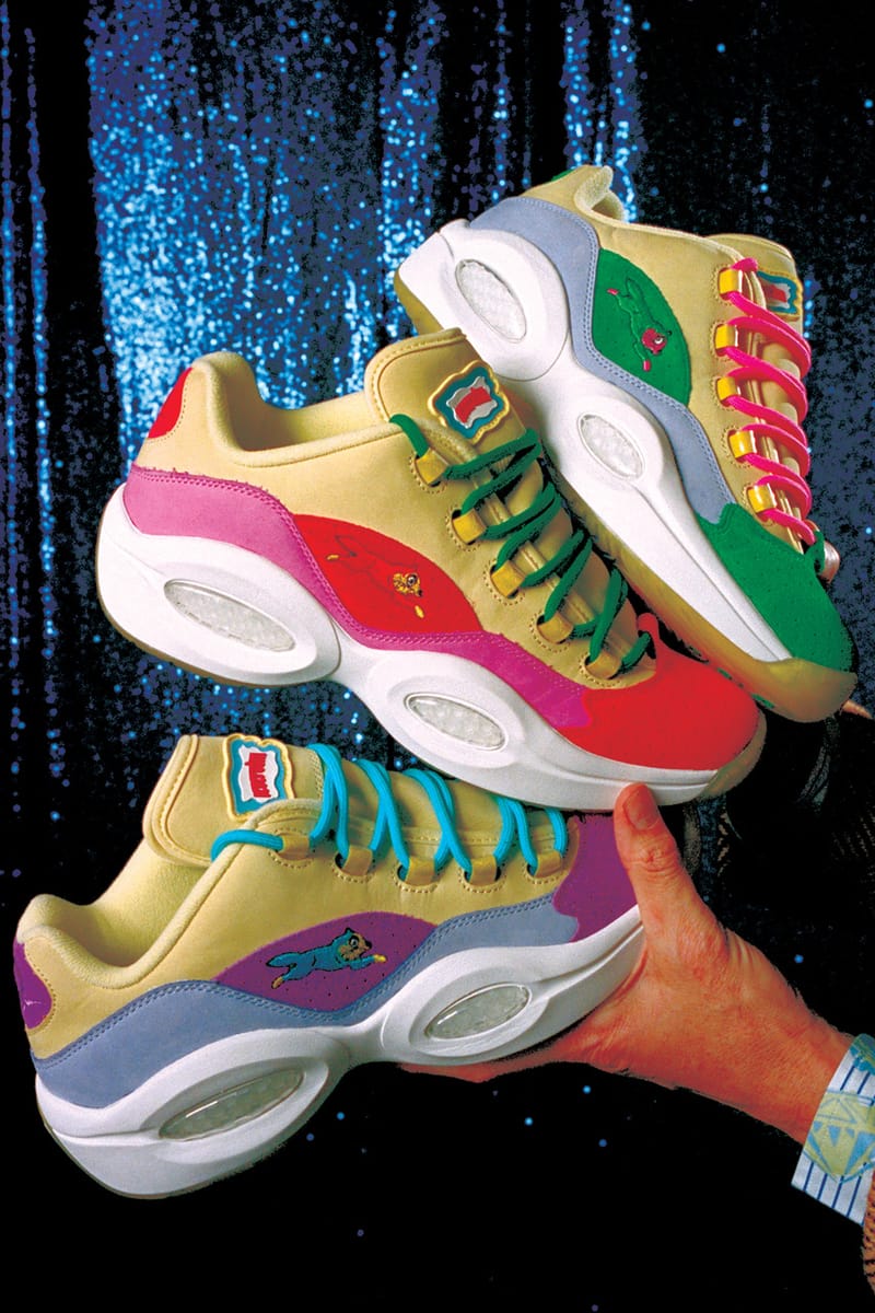 BBCICECREAM x Reebok Question Low 