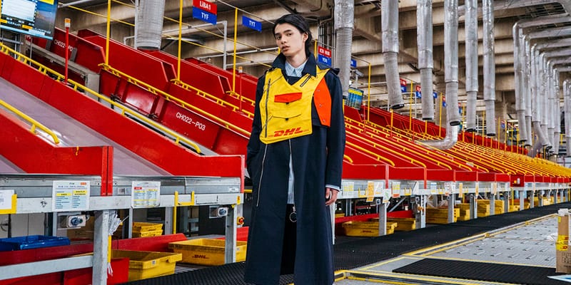 DHL Collaborates with YUKI HASHIMOTO | Hypebeast