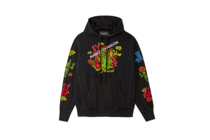 Fragment Design × Dover Street Market dsm frgmt hoodie black