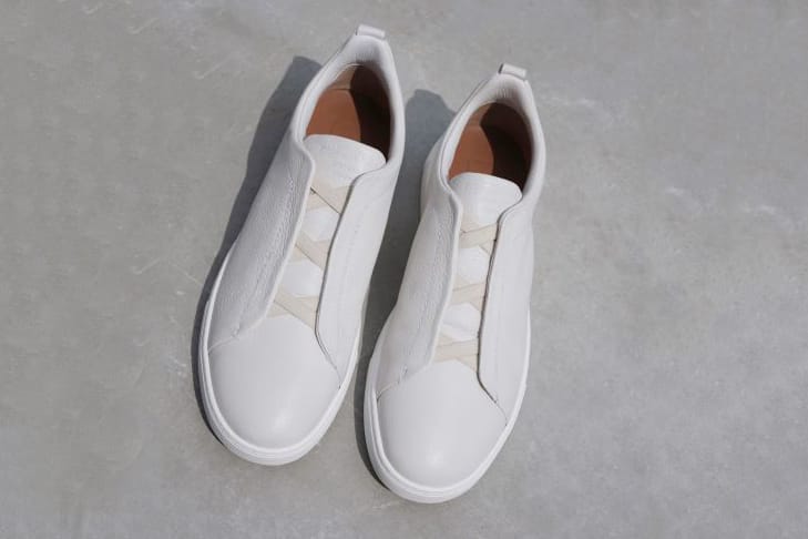 Zegna 2024 white sneakers