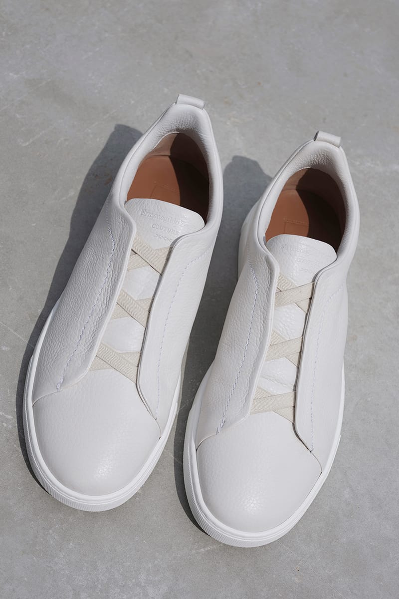 Ermenegildo Zegna Launches Triple Stitch Sneaker | Hypebeast